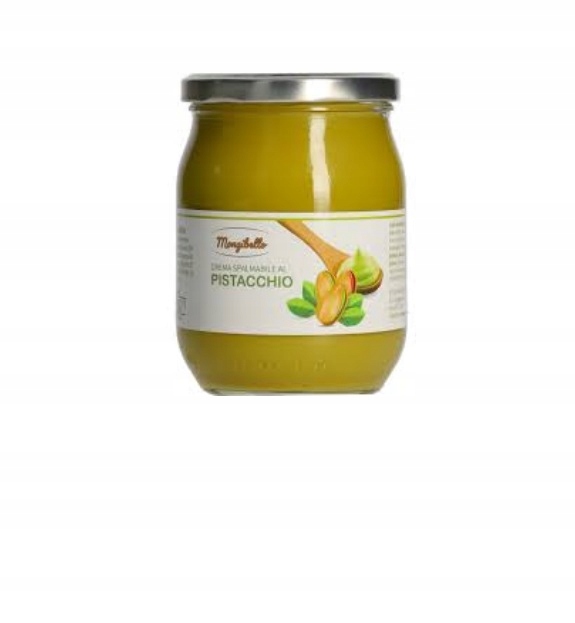 Levně 2x Pistáciový krém Crema Di Pistacchio 600 g Mongibello