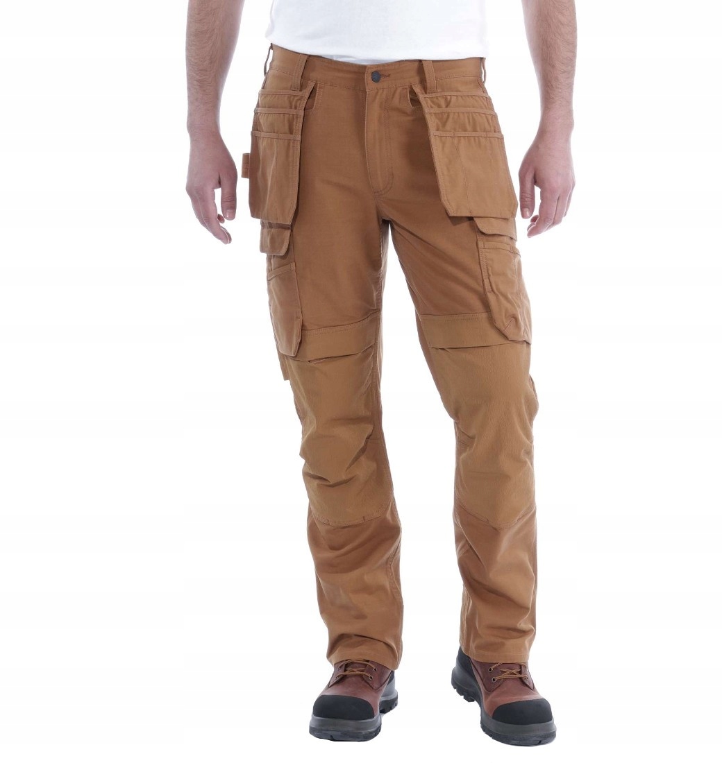 Kalhoty Carhartt Emea Full Swing Multi Pock Brown