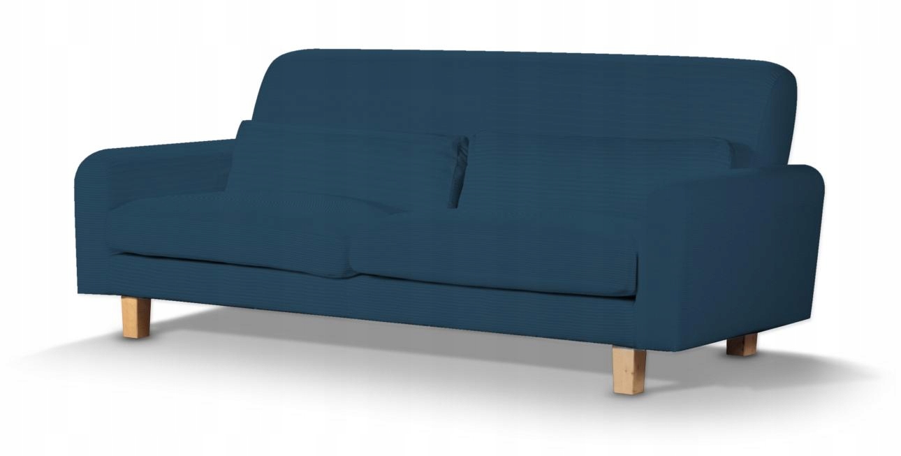 Dekoria potah na pohovku Nikkala krátký Ikea modrý