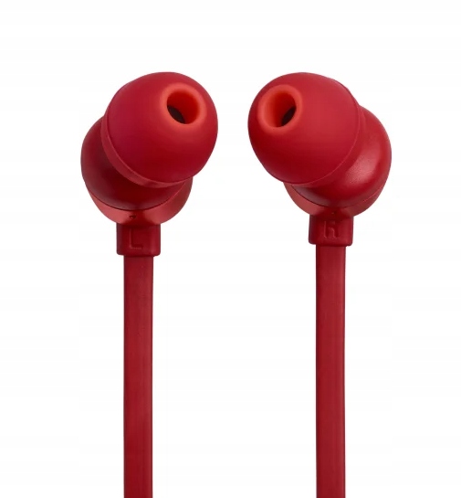 Słuchawki przewodowe JBL Tune 310C USB-C dokanałowe mikrofon czerwone