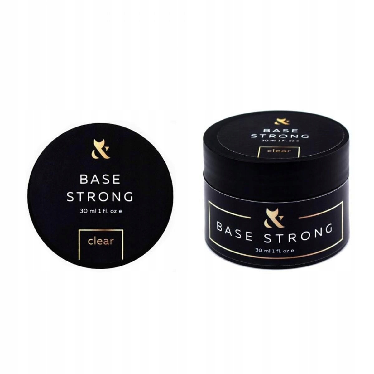 Fox Base Strong 30 ml – hybridní transparentní stavební báze na nehty