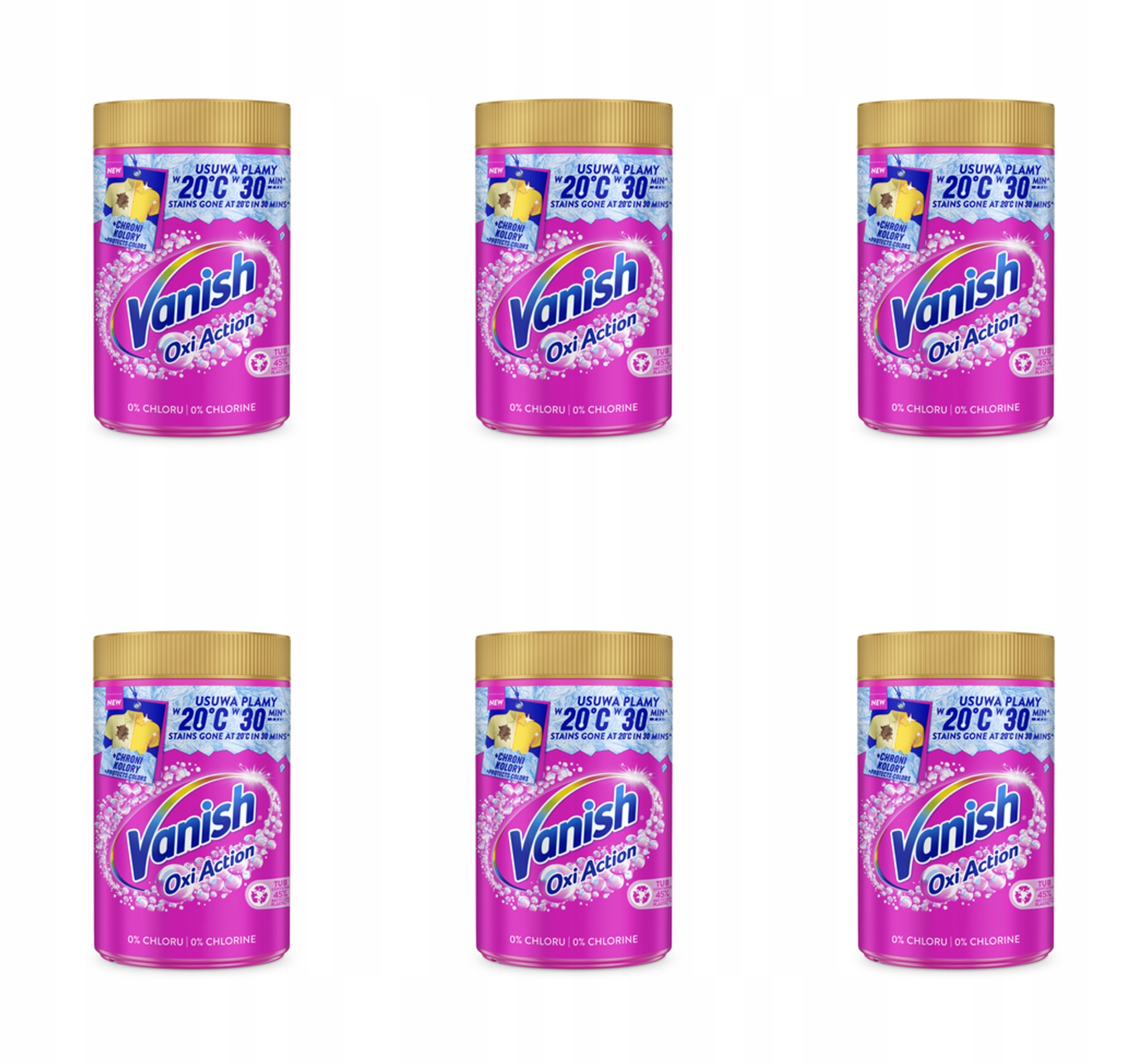 Vanish Multi Action Pink 1,4 kg X6