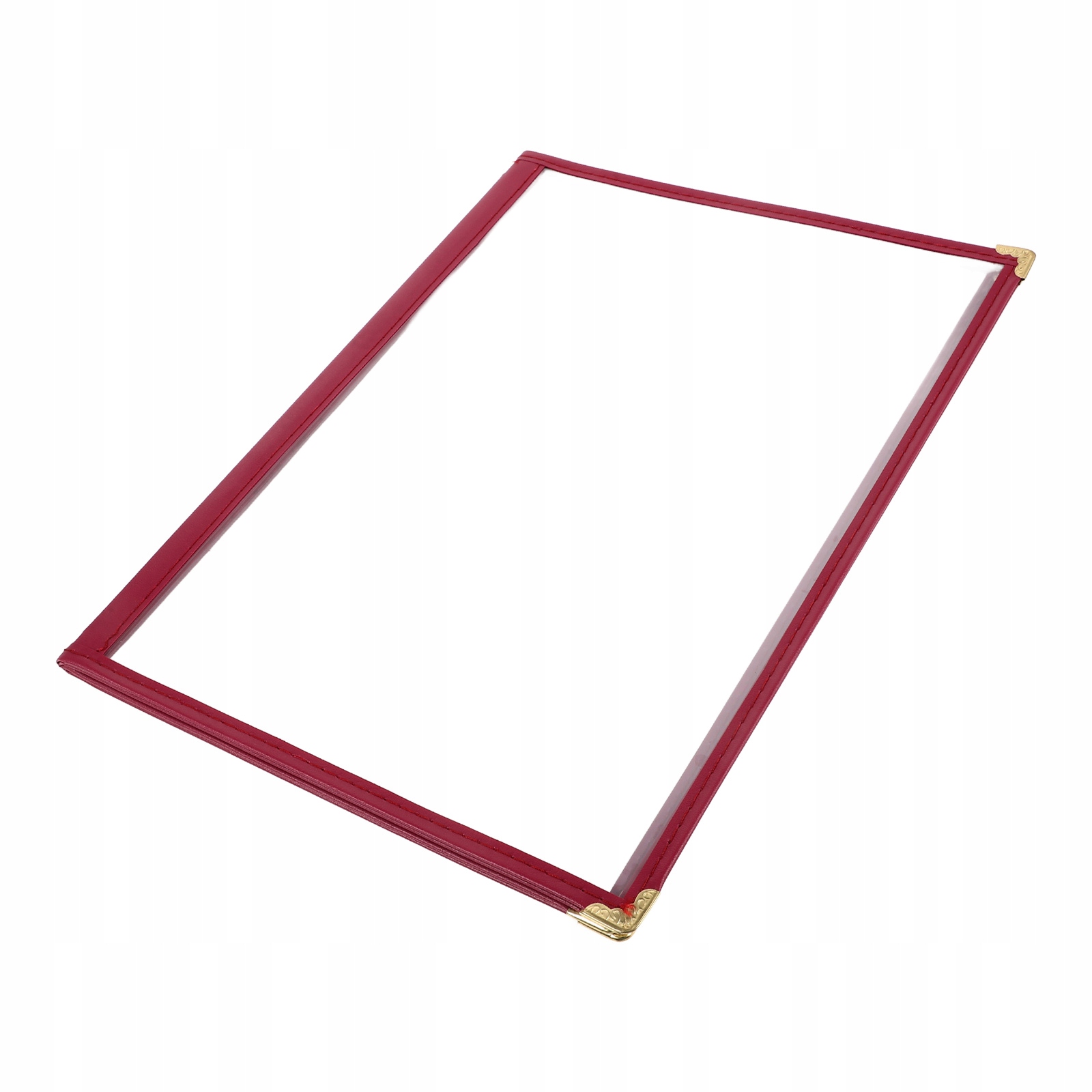 TRWAŁE OKŁADKI NA MENU Z PRZEZROCZYSTĄ OSŁONĄ Z PVC