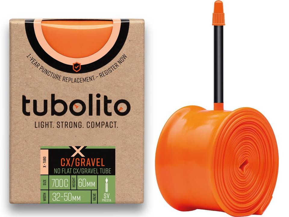Duše Tubolito X-Tubo CX/Gravel Strong Tpu 700C/32-50mm Sv 60mm černá