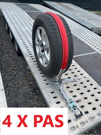 Přepravní pásy Lohr 130 cm VDI 2700 Bi 8.1 35 mm 4 kusy 3T 2,8 m Tuv 4%