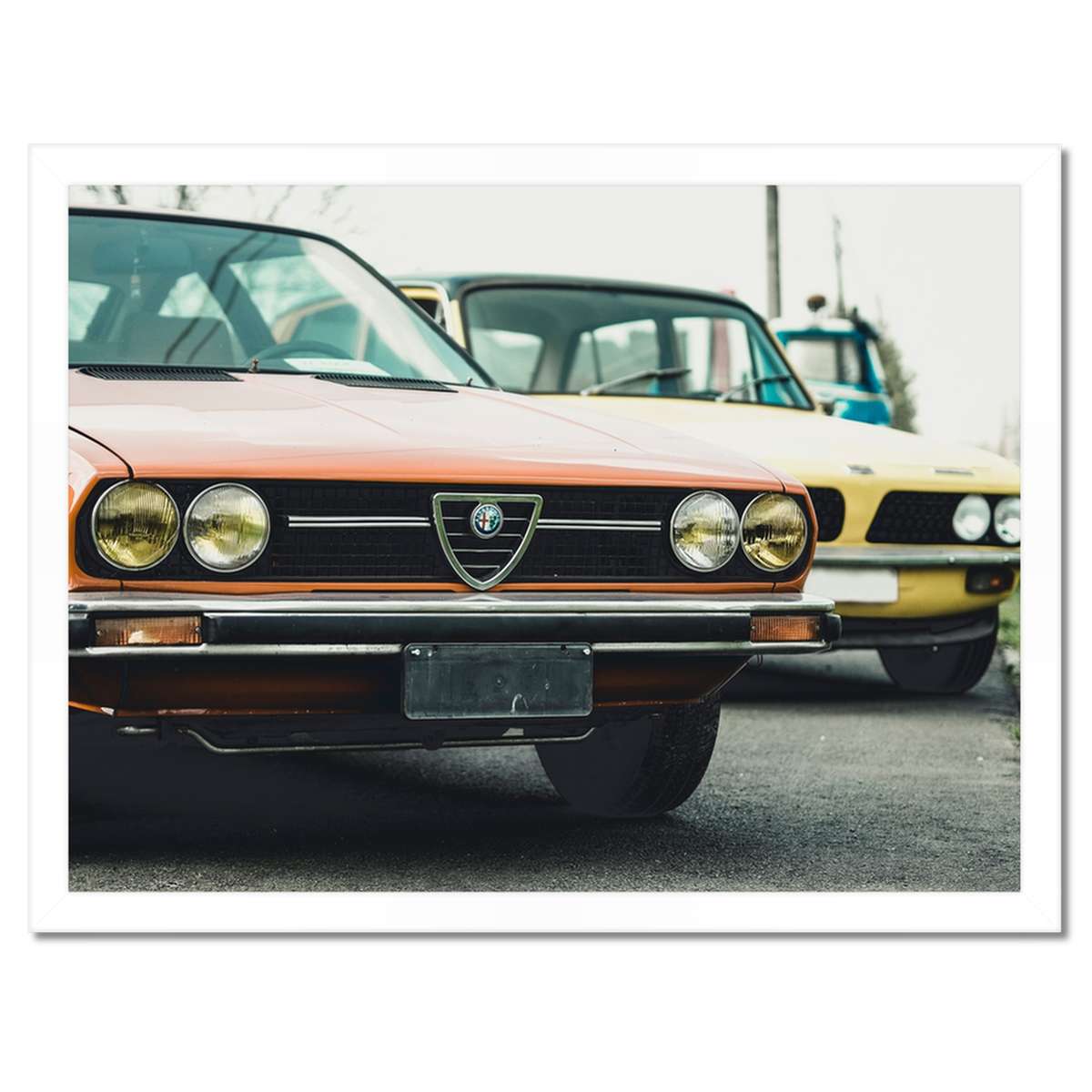 Plakáty v rámu 40x30 Alfa Romeo Auto