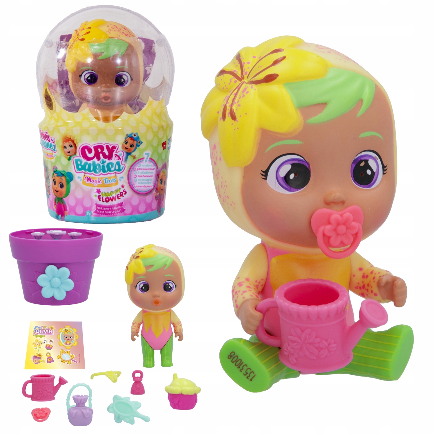 

Cry Babies Lalka Happy Flowers Olivia IMC916265