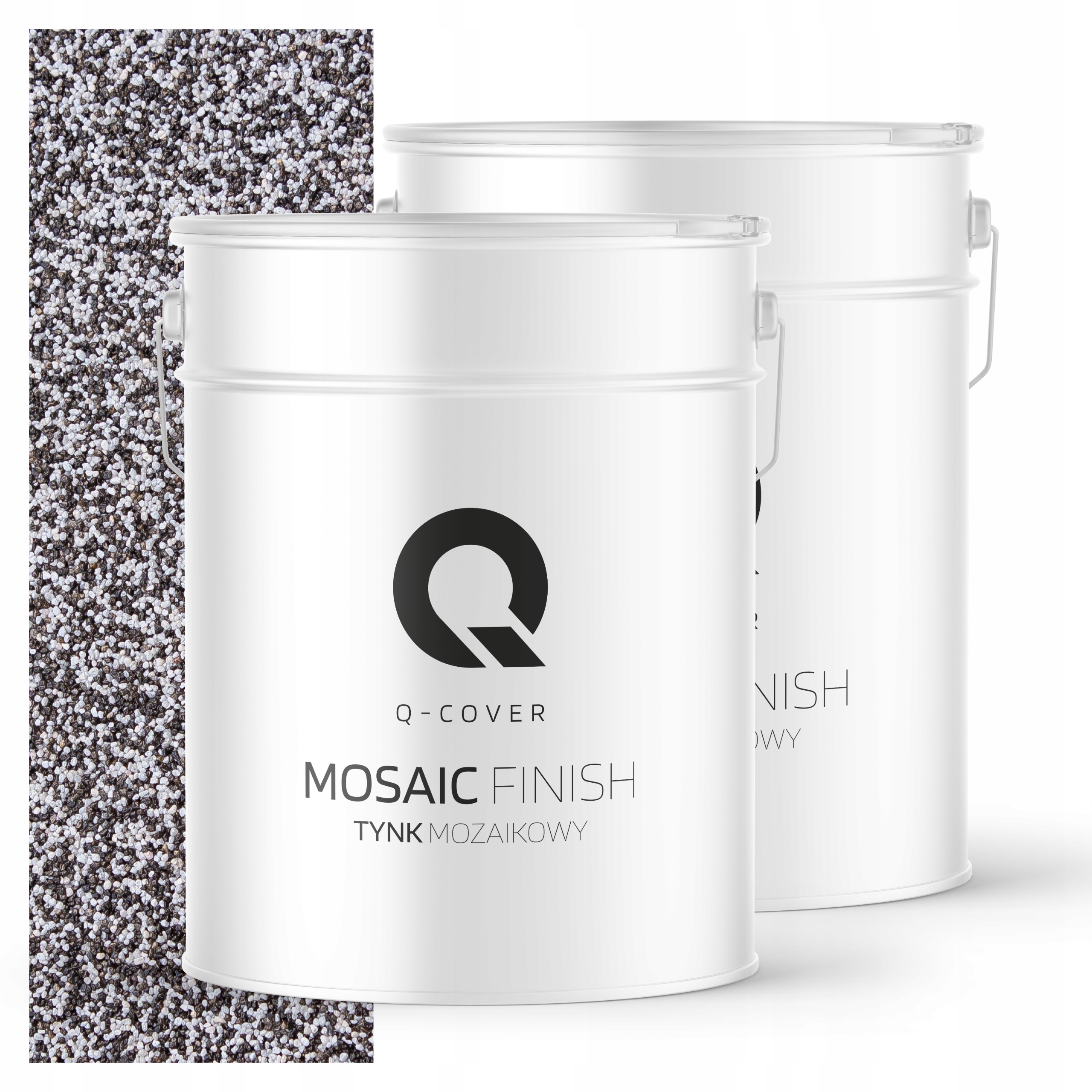 Mozaiková Omítka Mozaika 25 Kg Šedá, Tmavě Šedá, Tmavá M41, Ozdobná Prémiová Barva