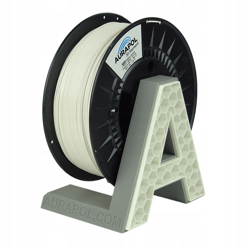 Filament Asa Premium Aurapol 1,75 mm 850 g Biały Warunki Zewnętrzne i Uv