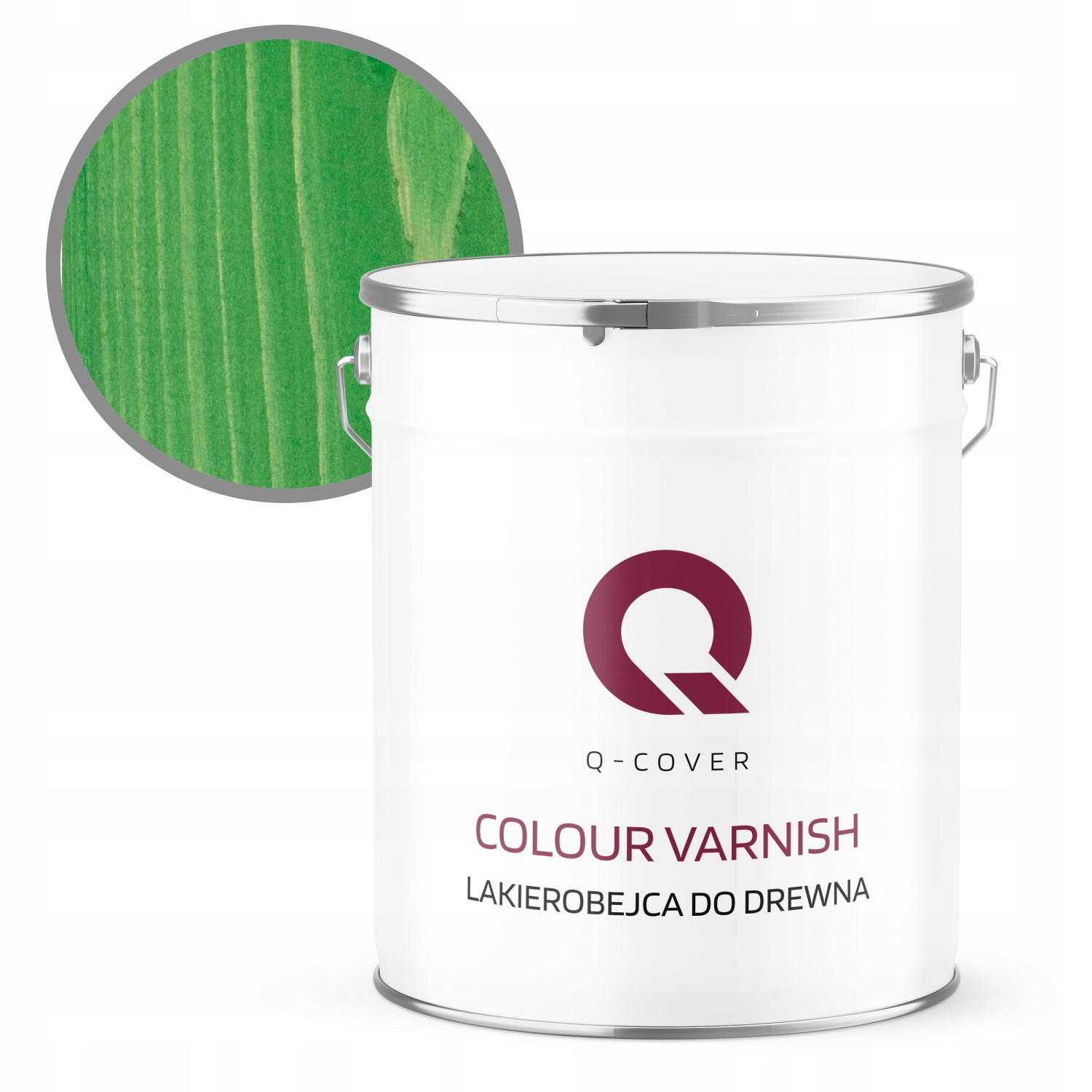 Rychleschnoucí Lak Na Dřevo 5L Zeleň Mátová Výkonná Saténová Barva 3V1