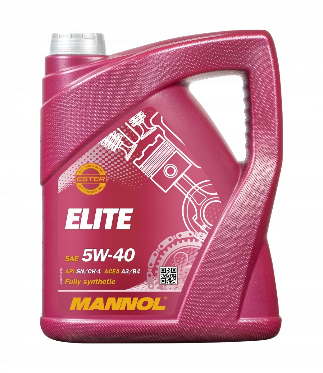 Olej 5W40 Mannol Elite 5 L