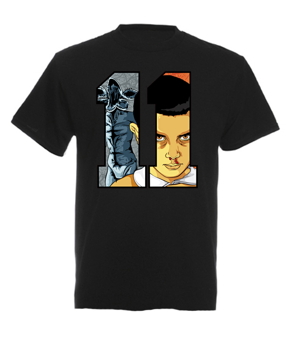 

Koszulka Męska Stranger Things Demogorgon Eleven