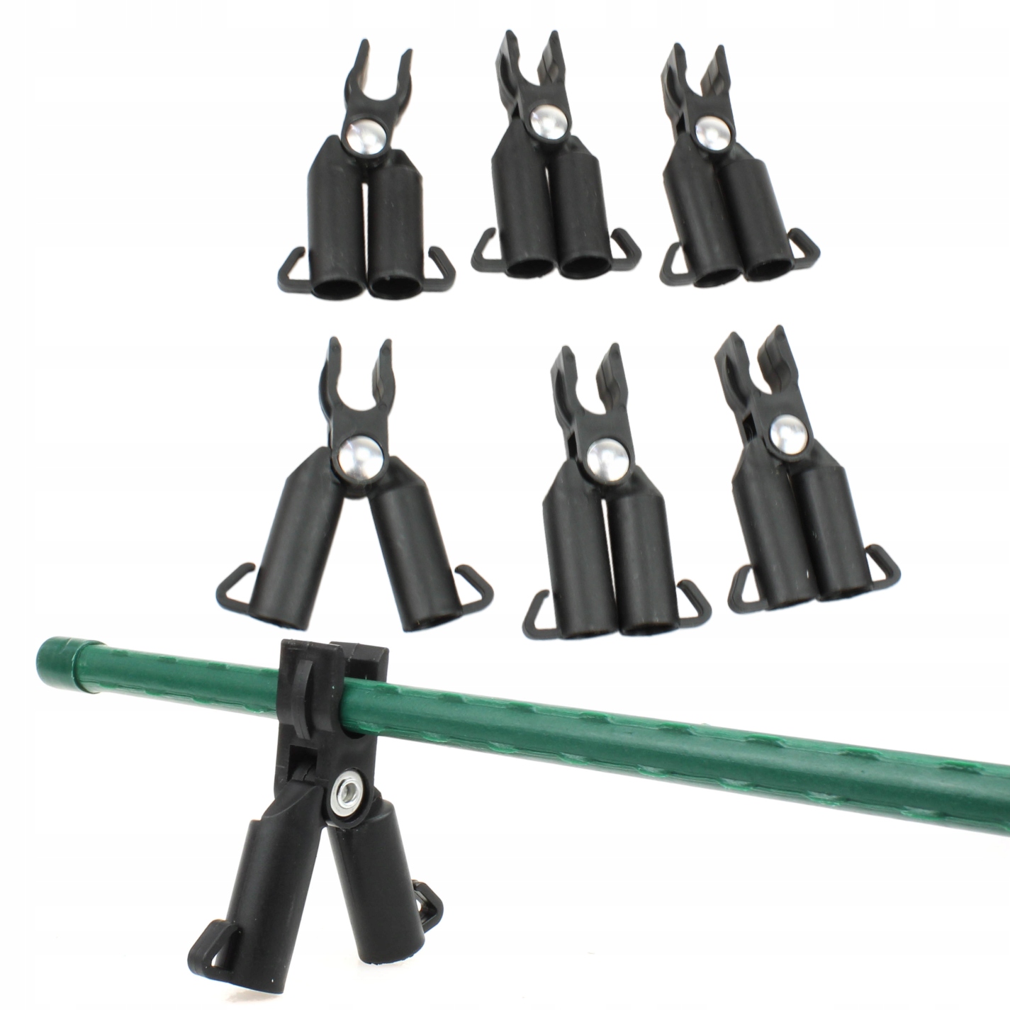 KOMPLET 6 ŁĄCZNIKÓW TYPU X ŁĄCZNIKI DO TYCZEK TYCZKI DO POMIDORÓW 11MM EAN (GTIN) 5904035281333