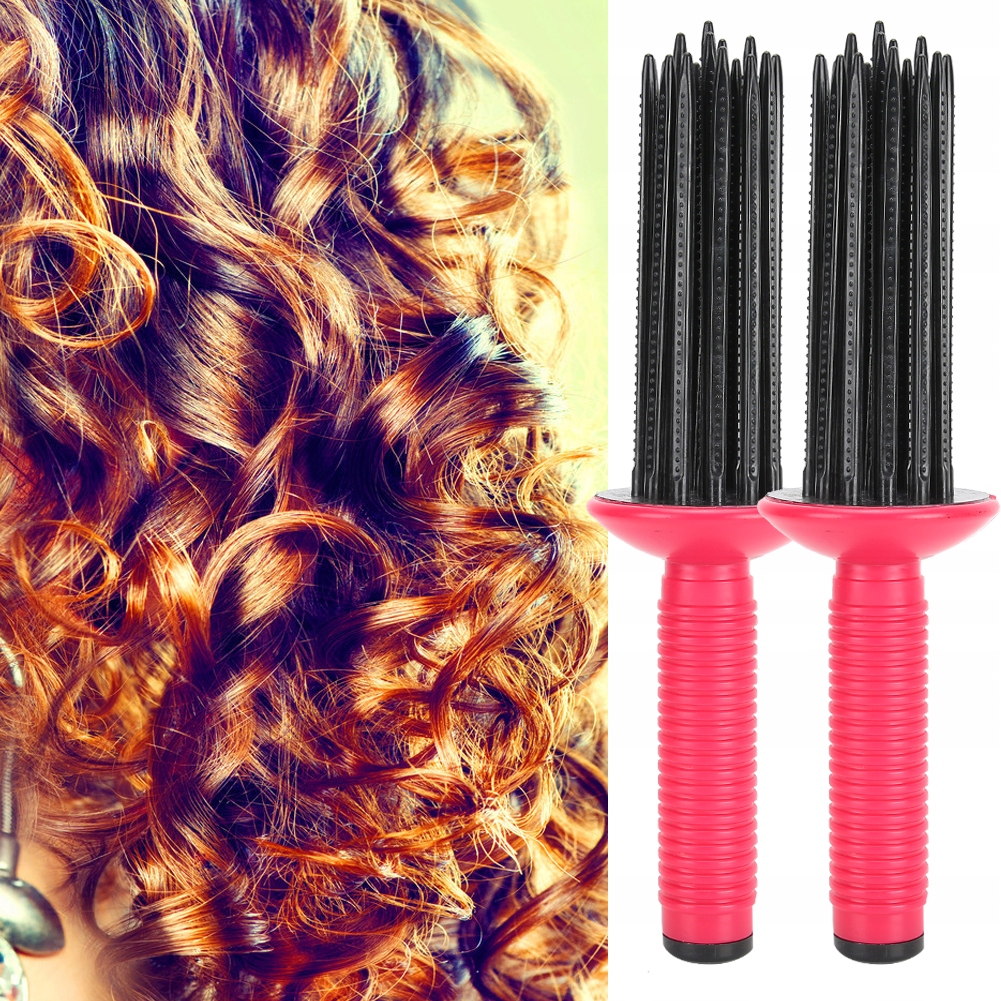 Lokówka do włosów Fluffy Curling Roll Comb Marka bez marki