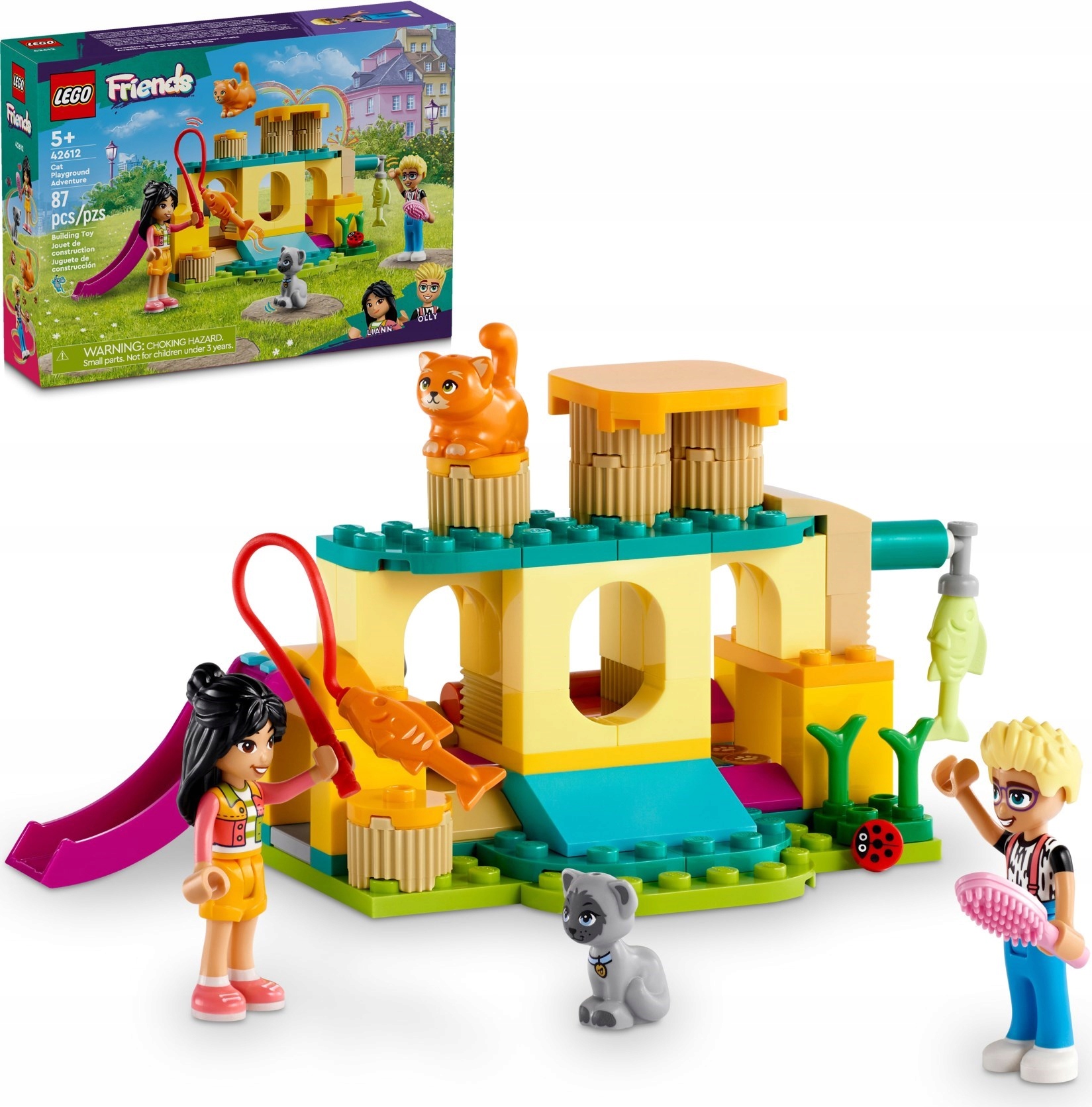 KLOCKI LEGO FRIENDS 42612 PRZYGODA NA KOCIM PLACU ZABAW + TORBA PREZENTOWA Marka LEGO