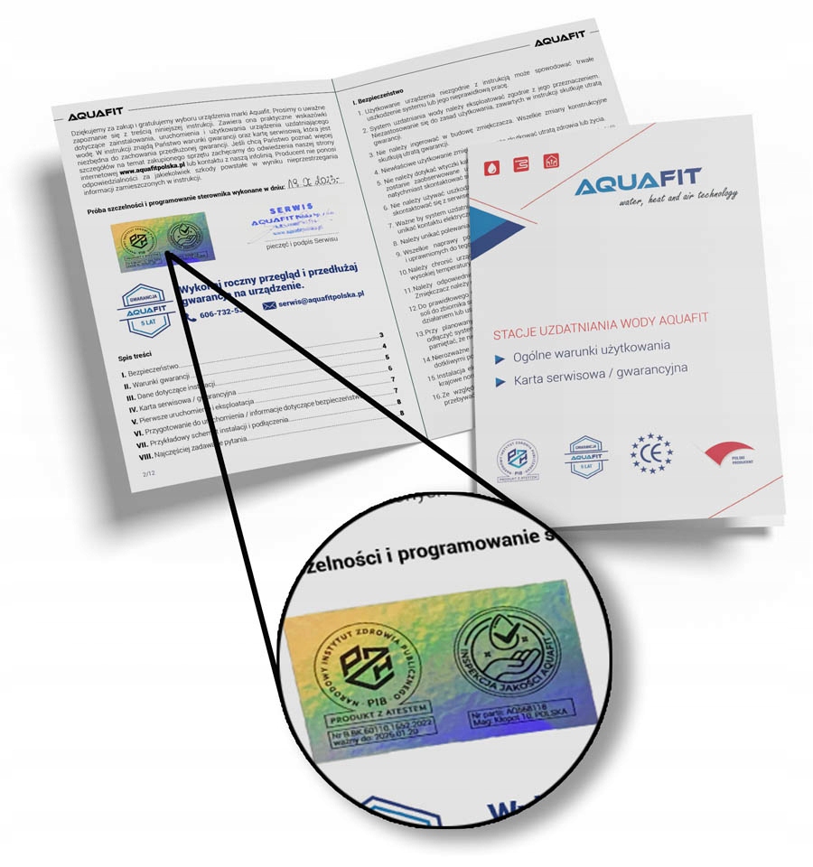 AQUAFIT ACTIVE 32 monsferyczna stacja uzdatniania Model Active 32