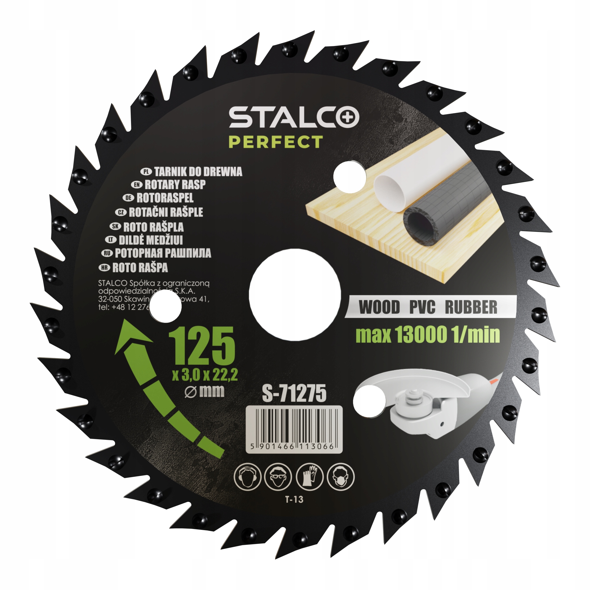 Pilový Kotouč Pro Úhlovou Brusku 230 MM Stalco