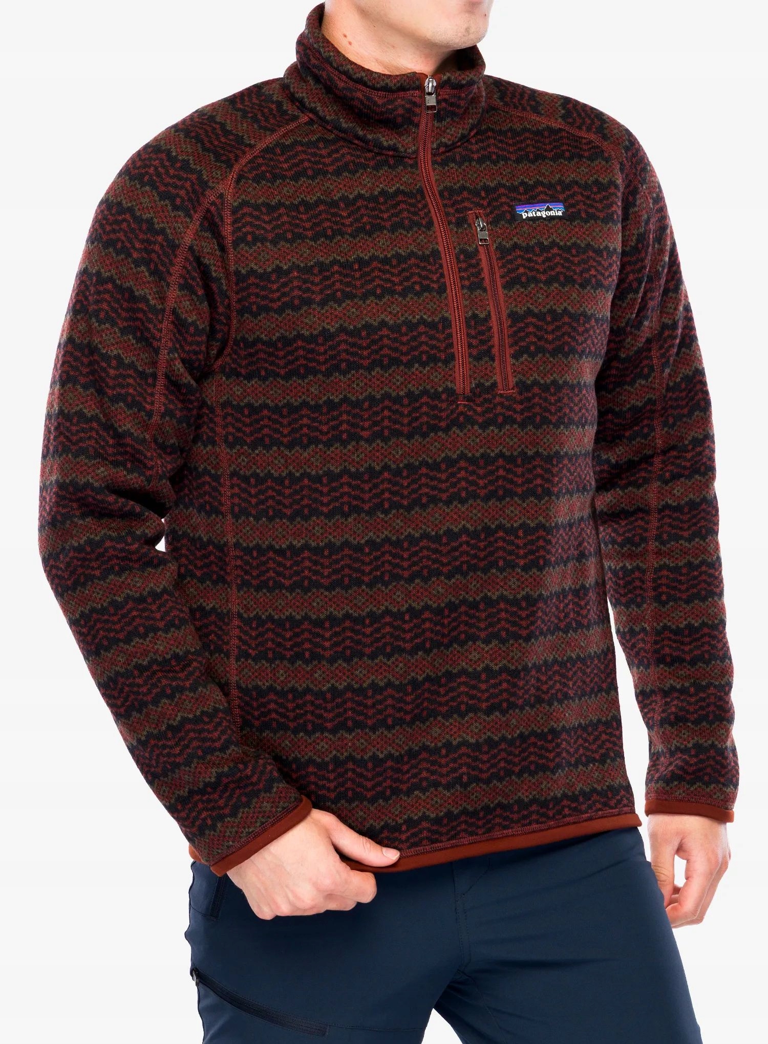 Fleecová bunda Patagonia Better Sweater 1/4 Zip woven/vanilla M