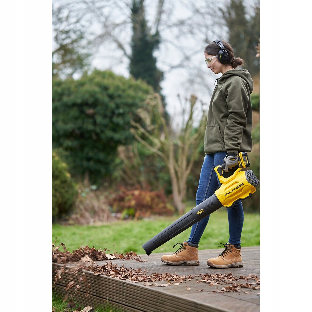 AKUMU. DMUCHDO LIŚCI ST V20 SFMCBL7B-XJ STANLEY Prędkość przepływu powietrza 160 km/h