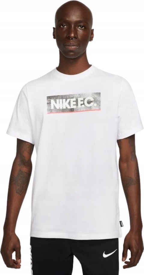 Tričko Pánské Nike Nk Fc Tee Seasonal Block Bílé DH7444 vel. L
