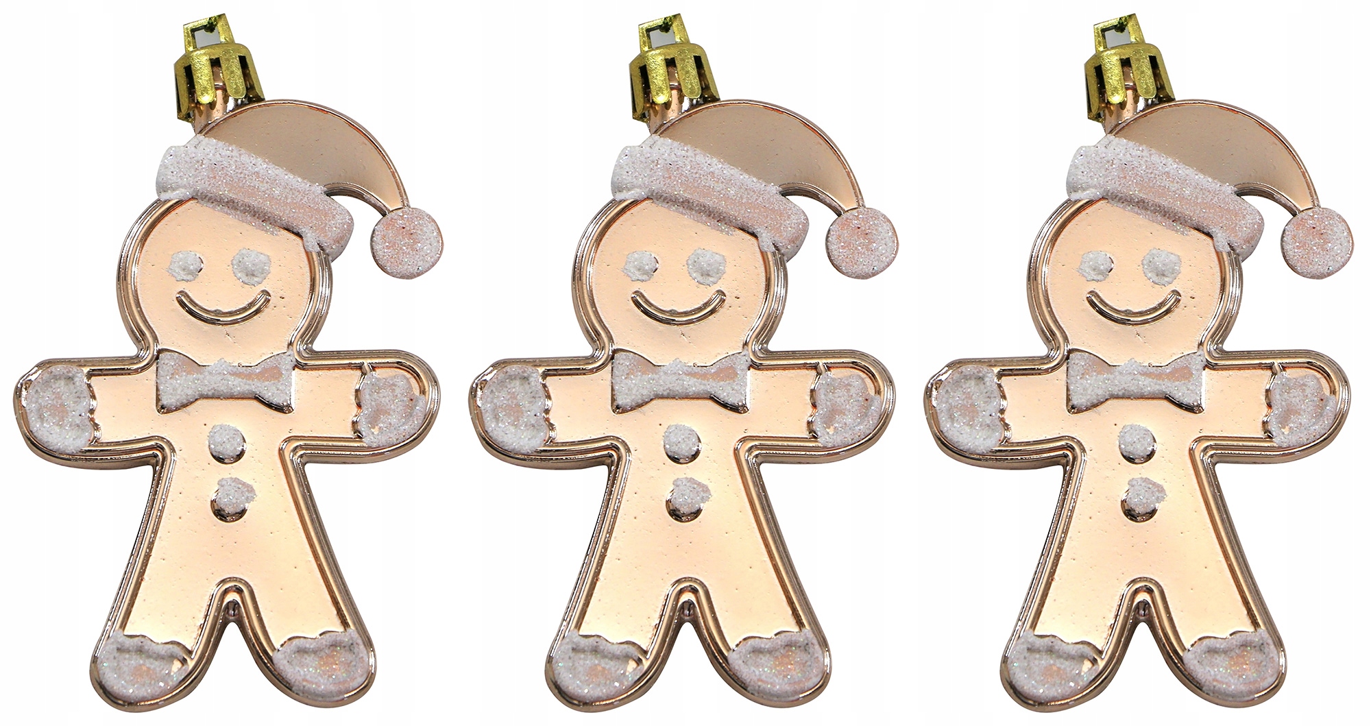 

7581 3xCIASTKO Świąteczne Bombki Na Choinkę Bombka