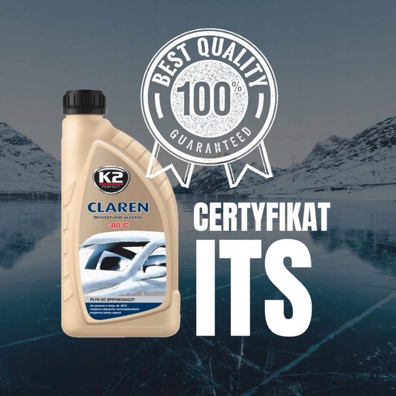 K2 CLAREN -80C ZIMOWY PŁYN DO SPRYSKIWACZY KONCENTRAT 1L Producent K2