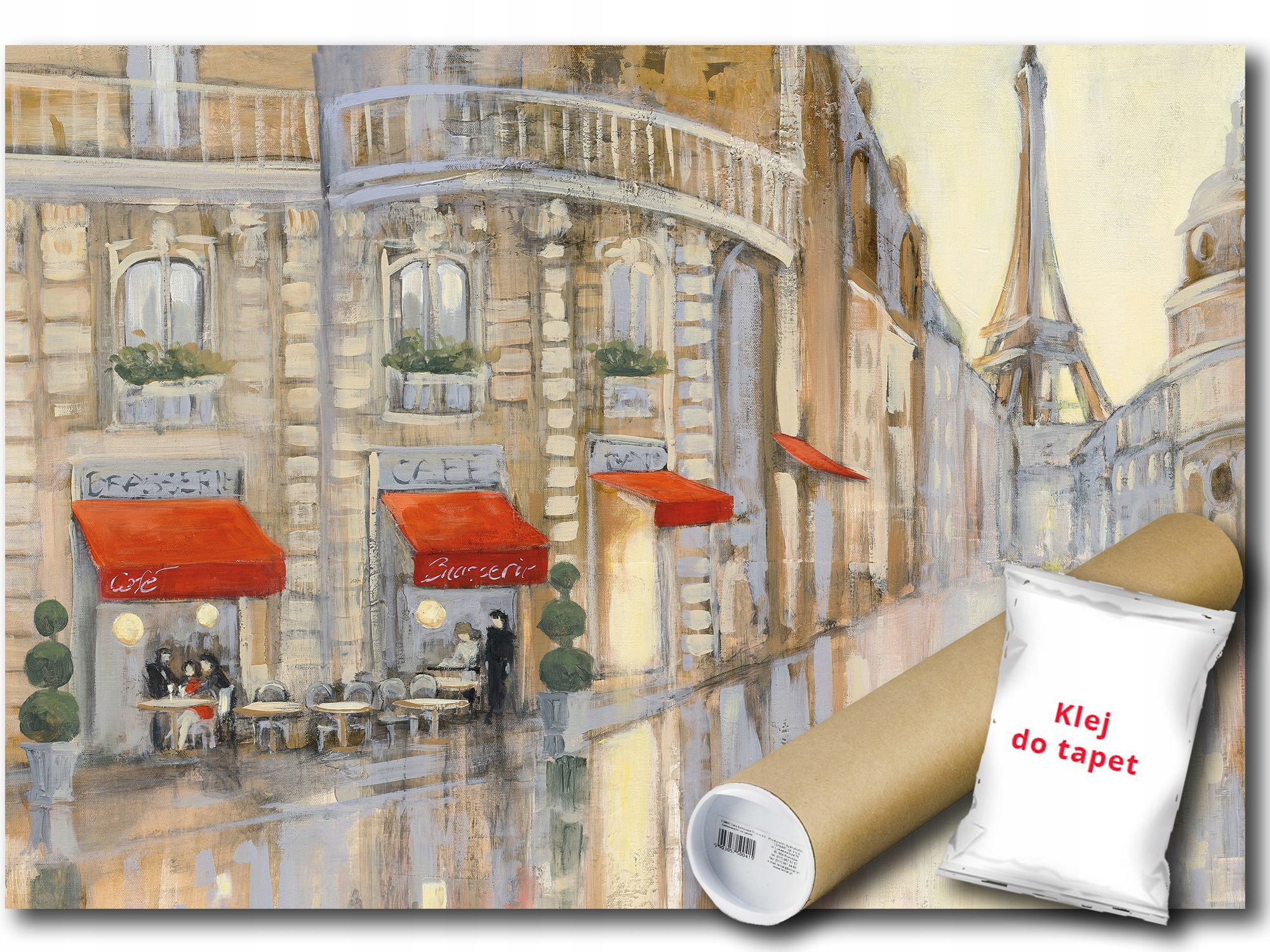 Fototapeta Flizelina Paříž Ulička Věž 312x219