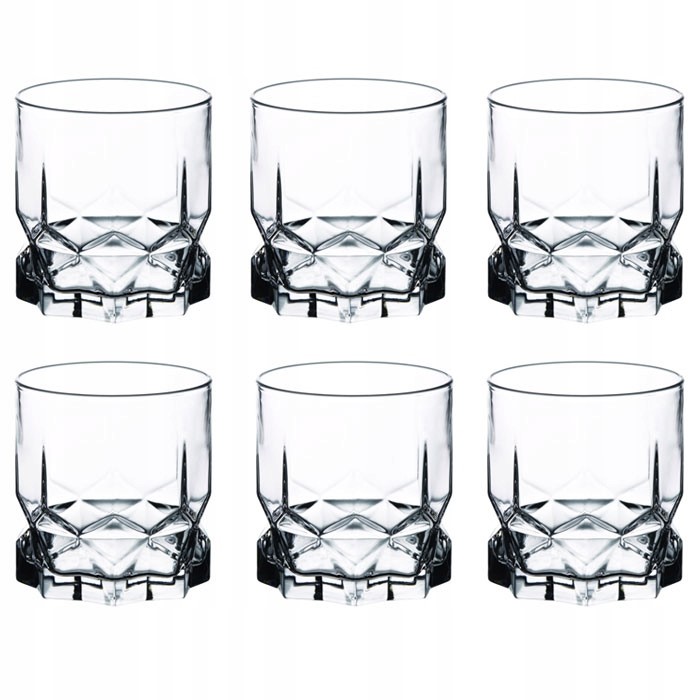 

6x Szklanka Niska do Whisky 325ml Diamond Ambition