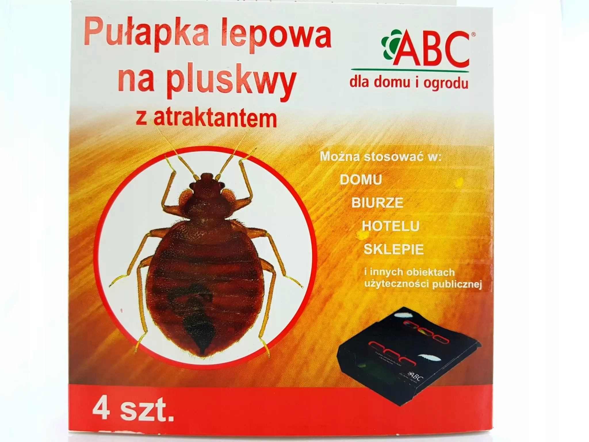

Sprawdzona Pułapka pluskwy detektor tabletka 4szt