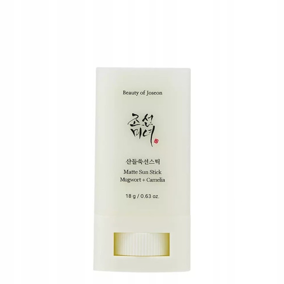 Beauty of Joseon Matte sun stick Mugwort Camilia 18 g Krém v tyčince