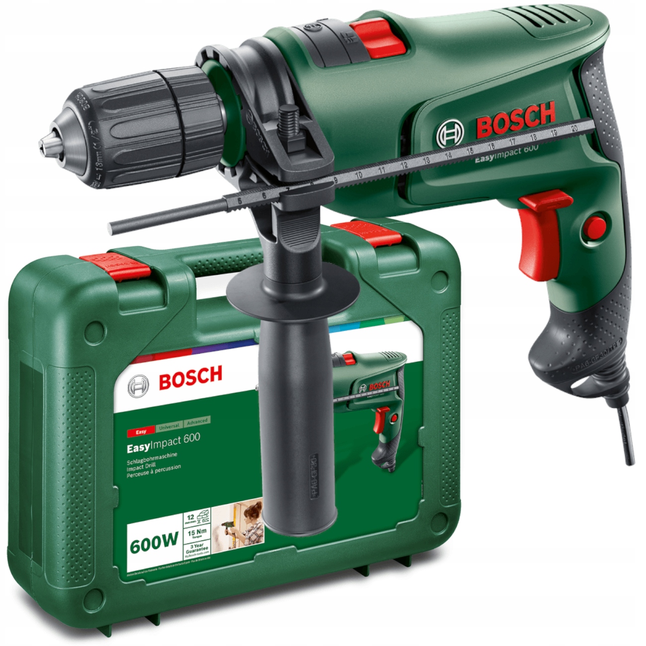 

Wiertarka Udarowa Easy Impact 600 W Bosch