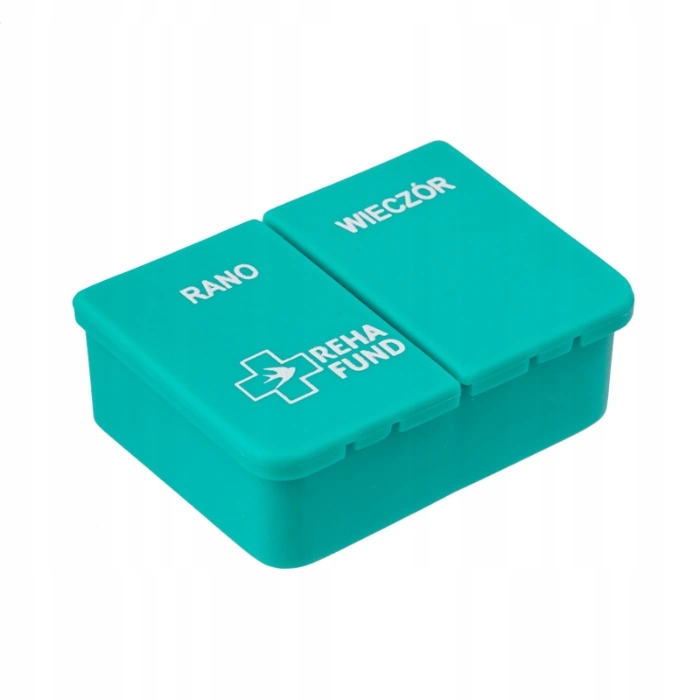 

Kasetka jednodniowa na leki na 2 pory dnia