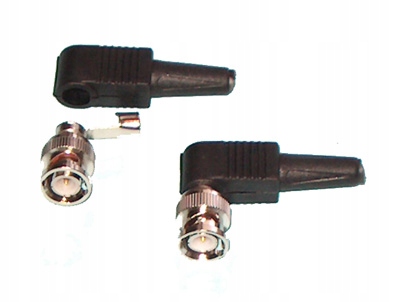 WTYK BNC KĄTOWYDO KAMERY CCTV SKRĘCANY