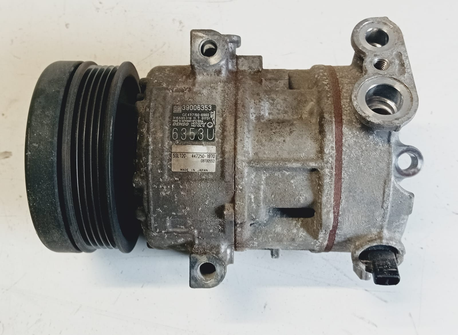 Klimakompressor klimaanlage 39006353 OPEL CORSA E