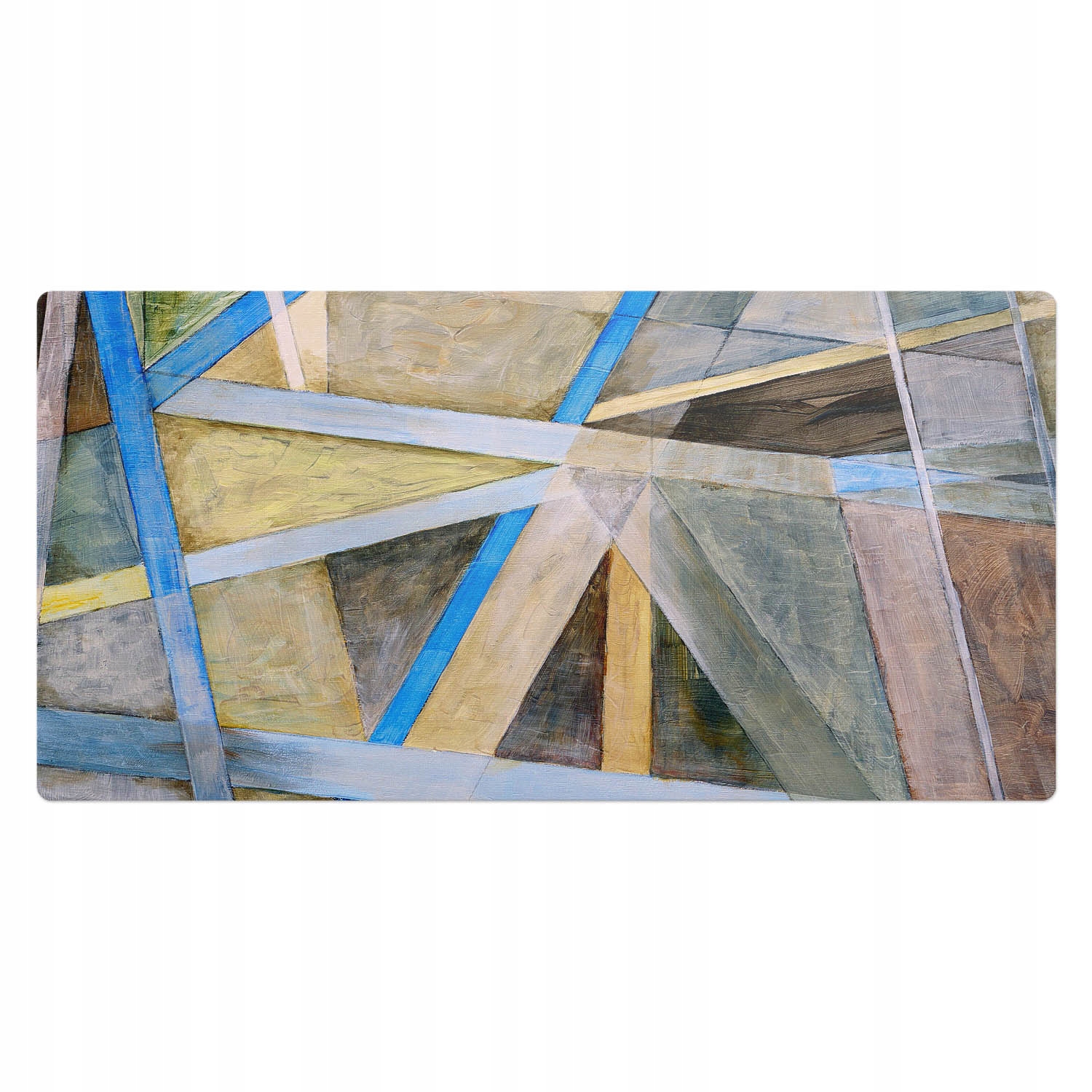 Podkładka gamingowa antypoślizgowa pod myszkę Geometryczne linie 100x50 cm