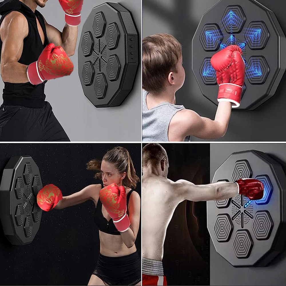 MASZYNA BOKSERSKA DO CELÓW MUZYCZNYCH LED 40cm Model Inteligentny cel bokserski