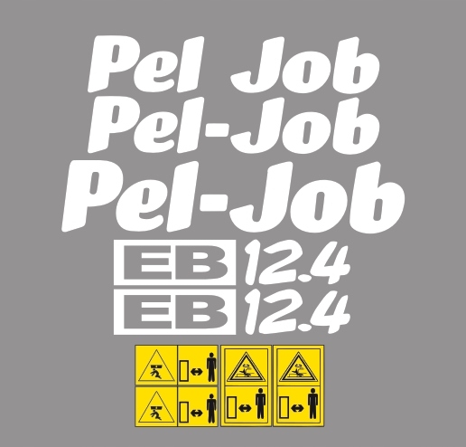Samolepky s lepením Pel-job EB12.4