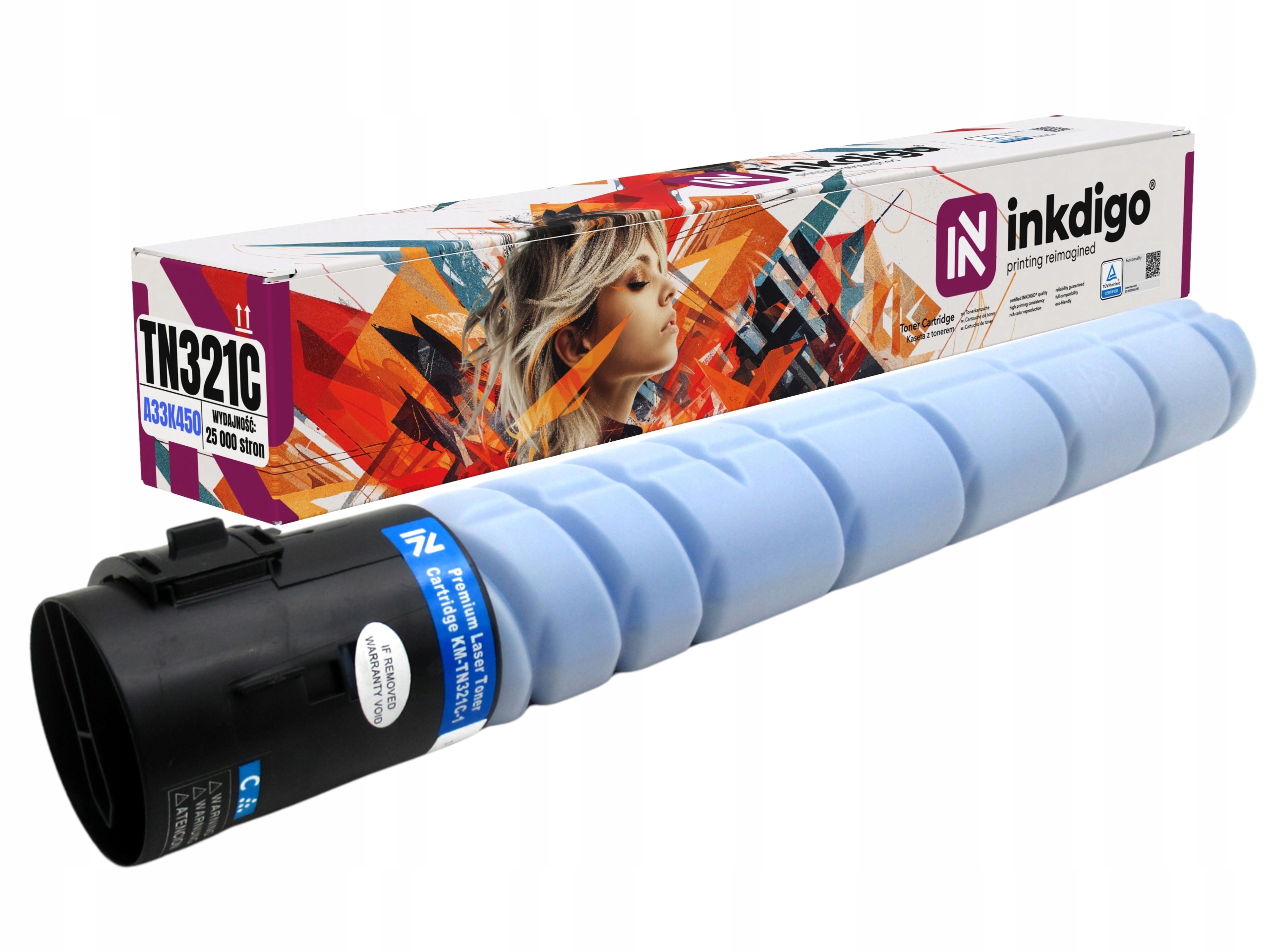 Toner Pro Konica Minolta C224e C284 C364e TN321C