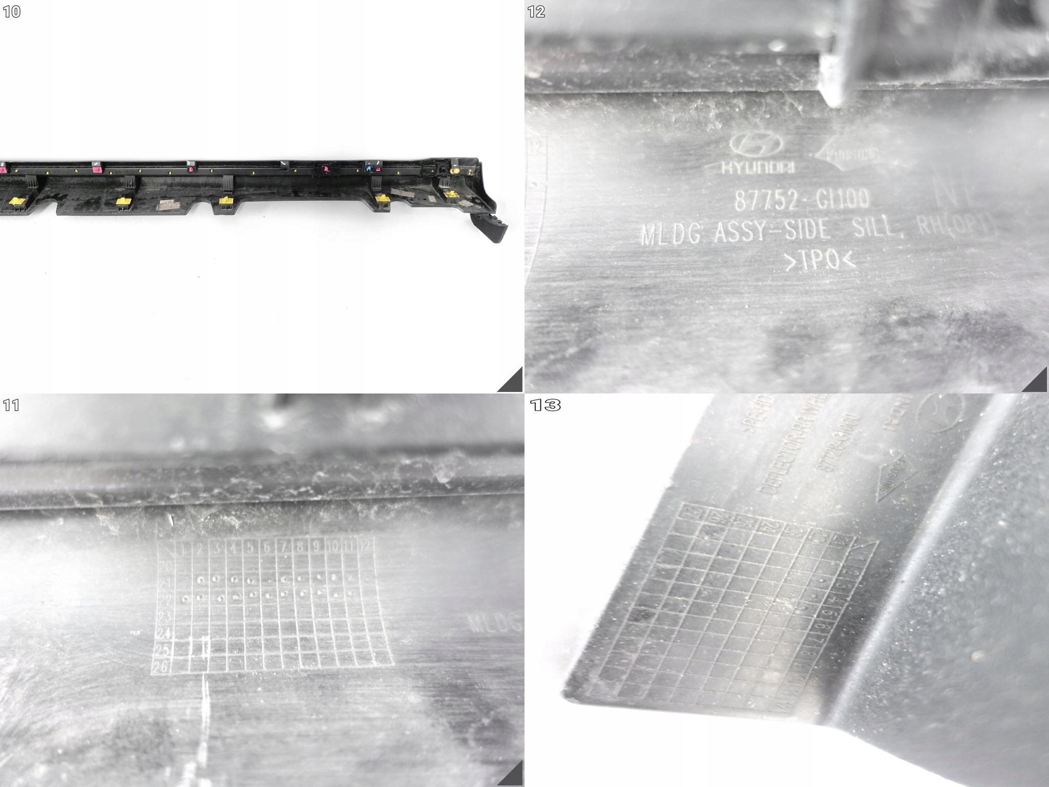 HUYNDAI IONIQ V 5 22- threshold moulding cap threshold right 87752-GI100