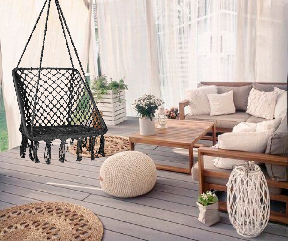 FOTEL WISZĄCY HUŚTAWKA OGRODOWA BOCIANIE GNIAZDO BOHO Producent Trees