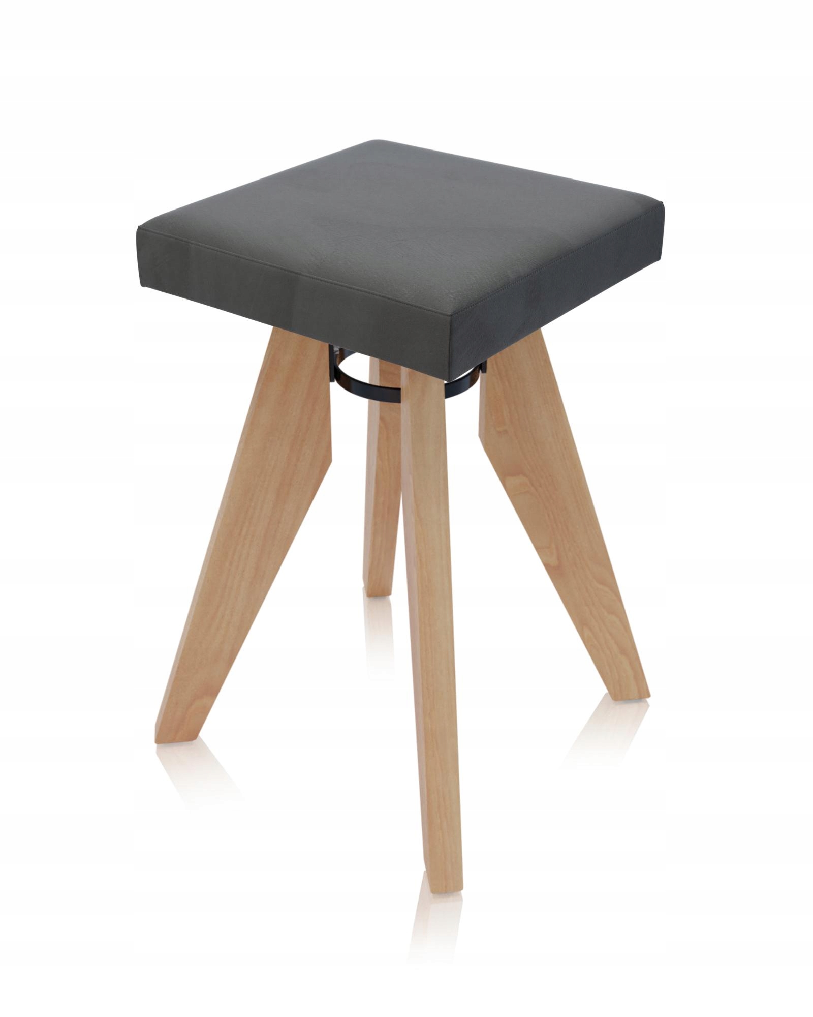 

Taboret Techno Buk Szary Kuchenny Stołek Miękki