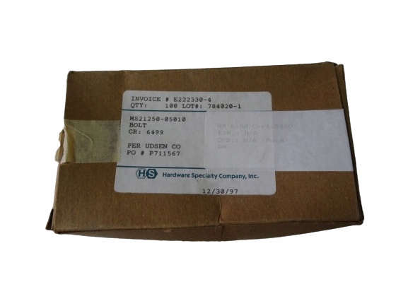 ЗАКЛЕПКИ БОЛТ ОБОРУДОВАНИЕ MS21250-05010