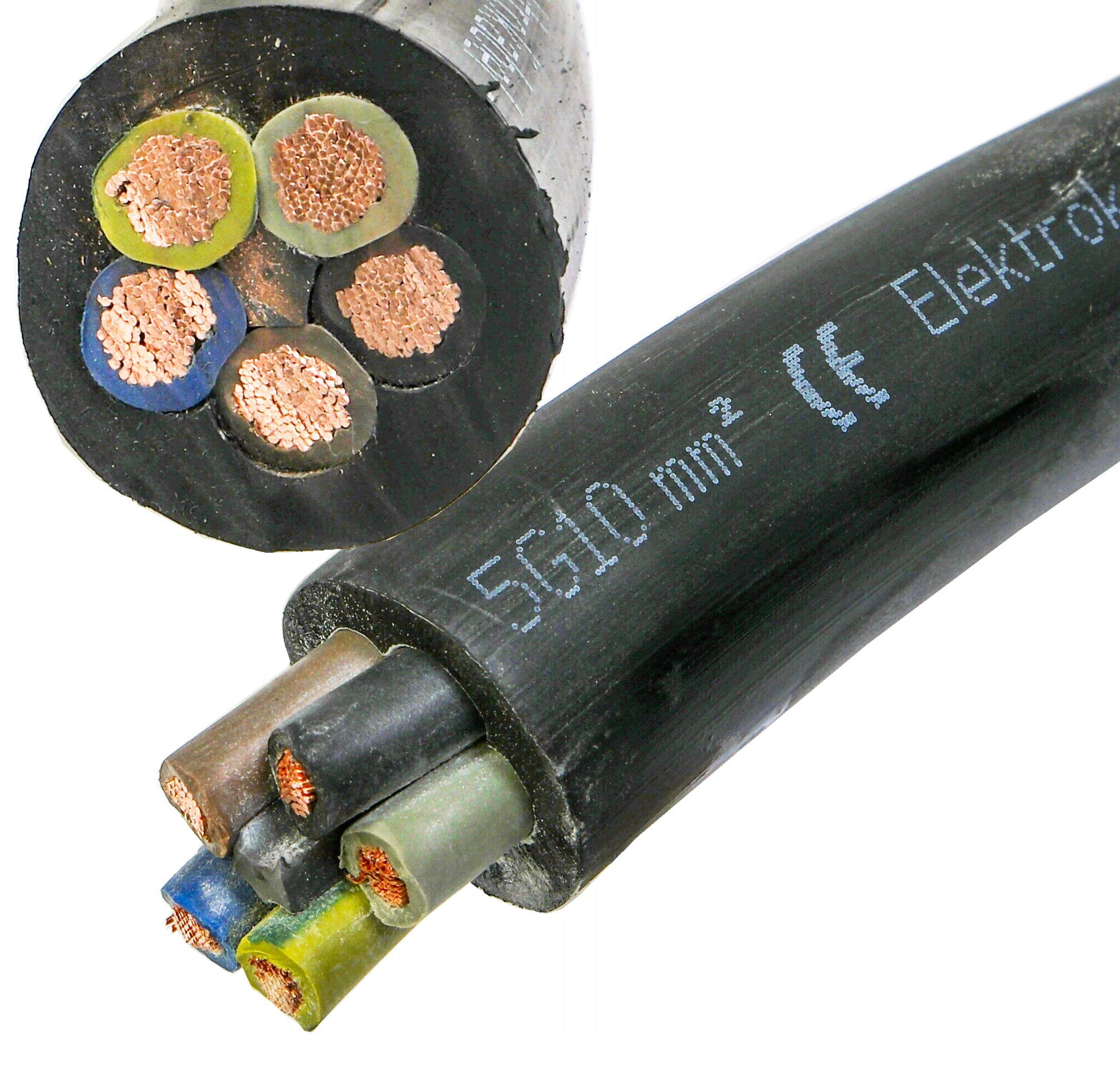 

Przewód Kabel gumowy siłowy 750V Onpd -25stC 5x10