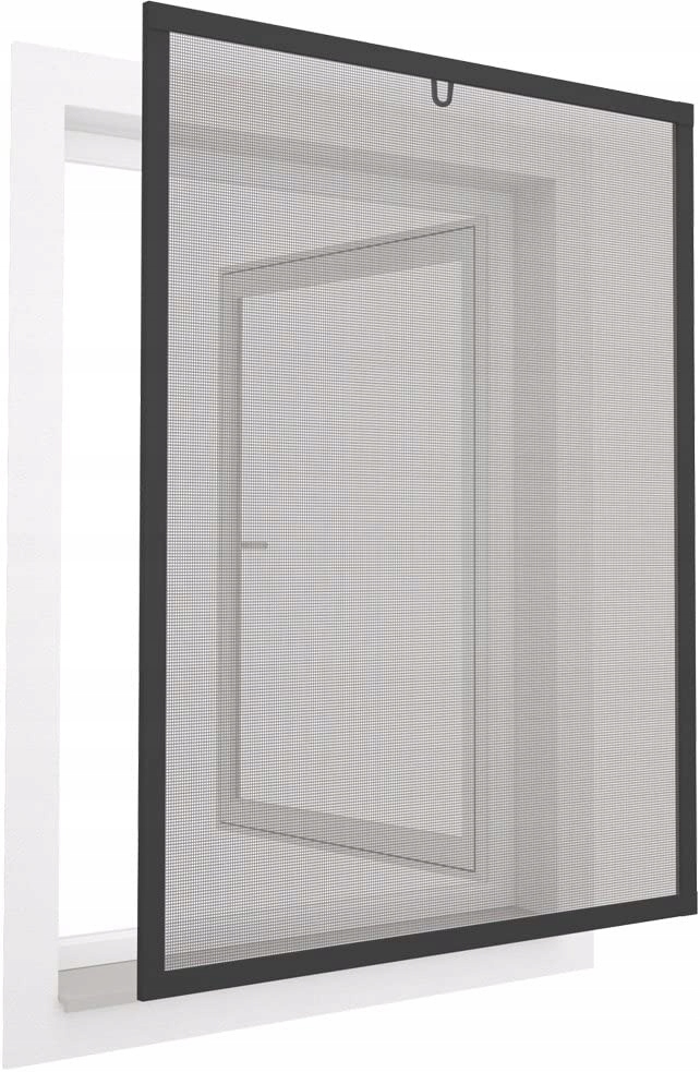 

Moskitiera okienna aluminiowa 120x140 antrayt