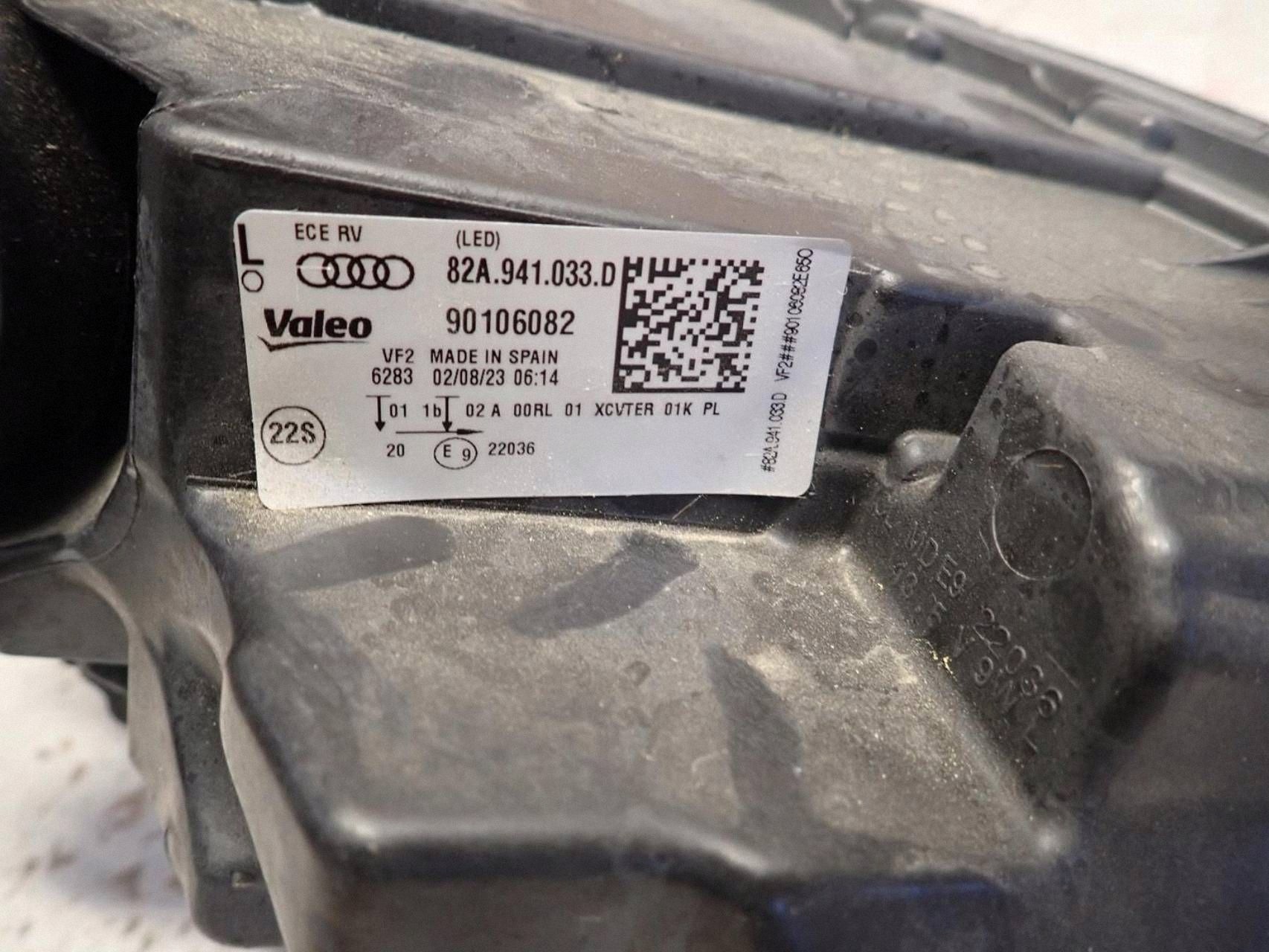 light front front left AUDI A1 II 18- FULL LED 82A941033D
