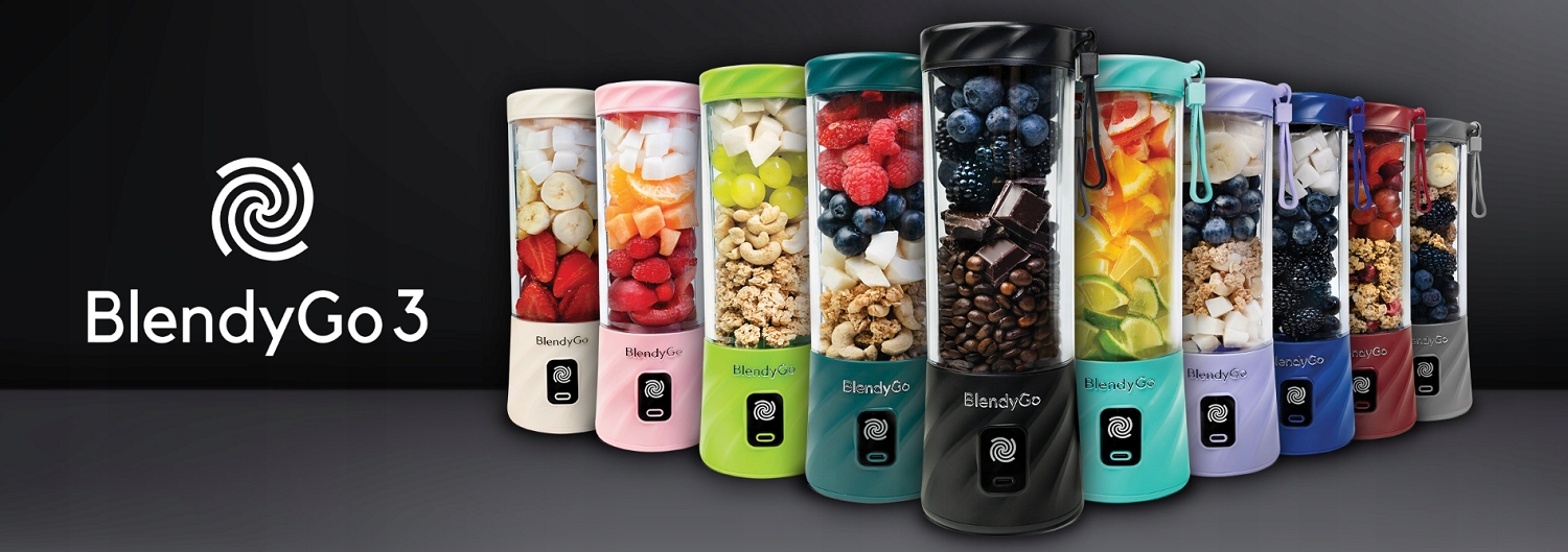 Oryginalny Blender Bezprzewodowy BlendyGo 3 Zielony USB Kod producenta Mikser do smoothie mini blender kielichowy