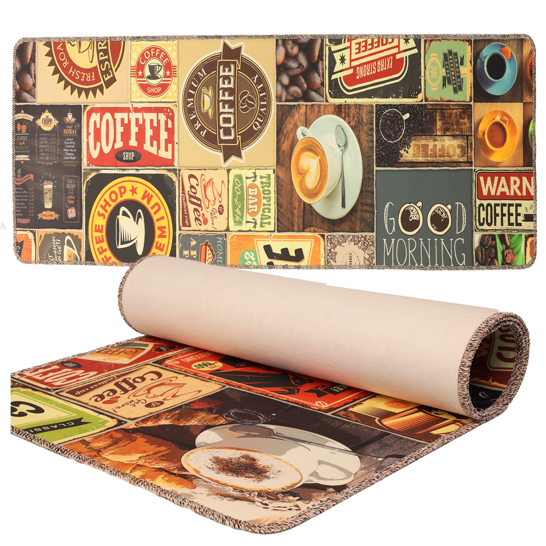 Koberec do kuchyně Podlahová rohož do kuchyně Koberec Vinylový Pvc 80 x 200 cm