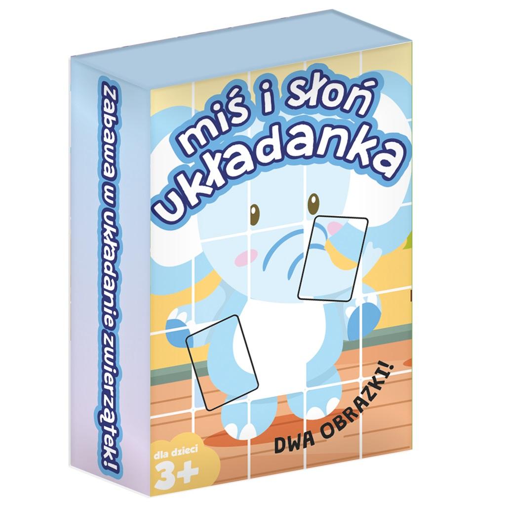 

Układanka Miś i Słoń Kangur