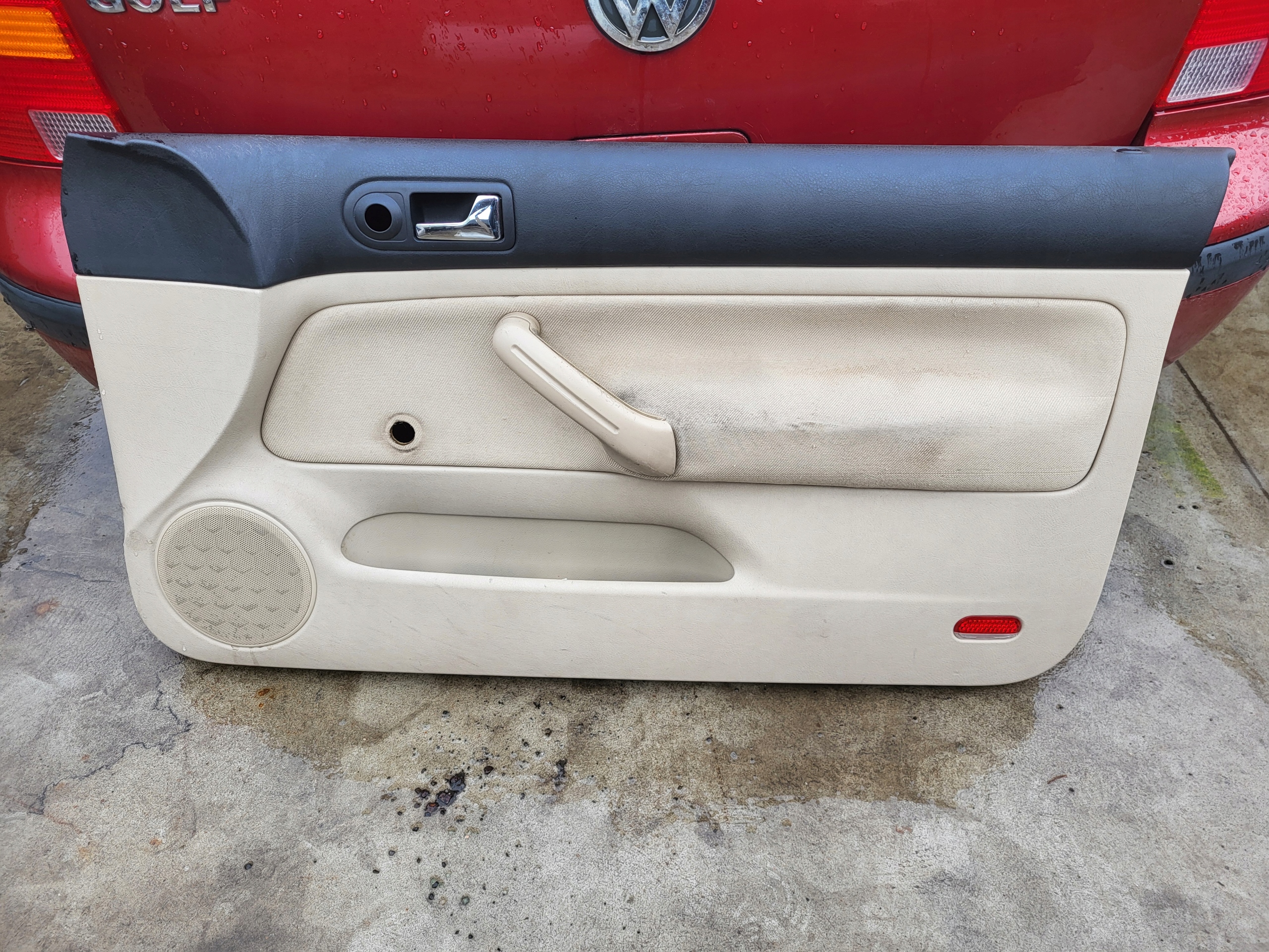 VW GOLF IV side door right front beige