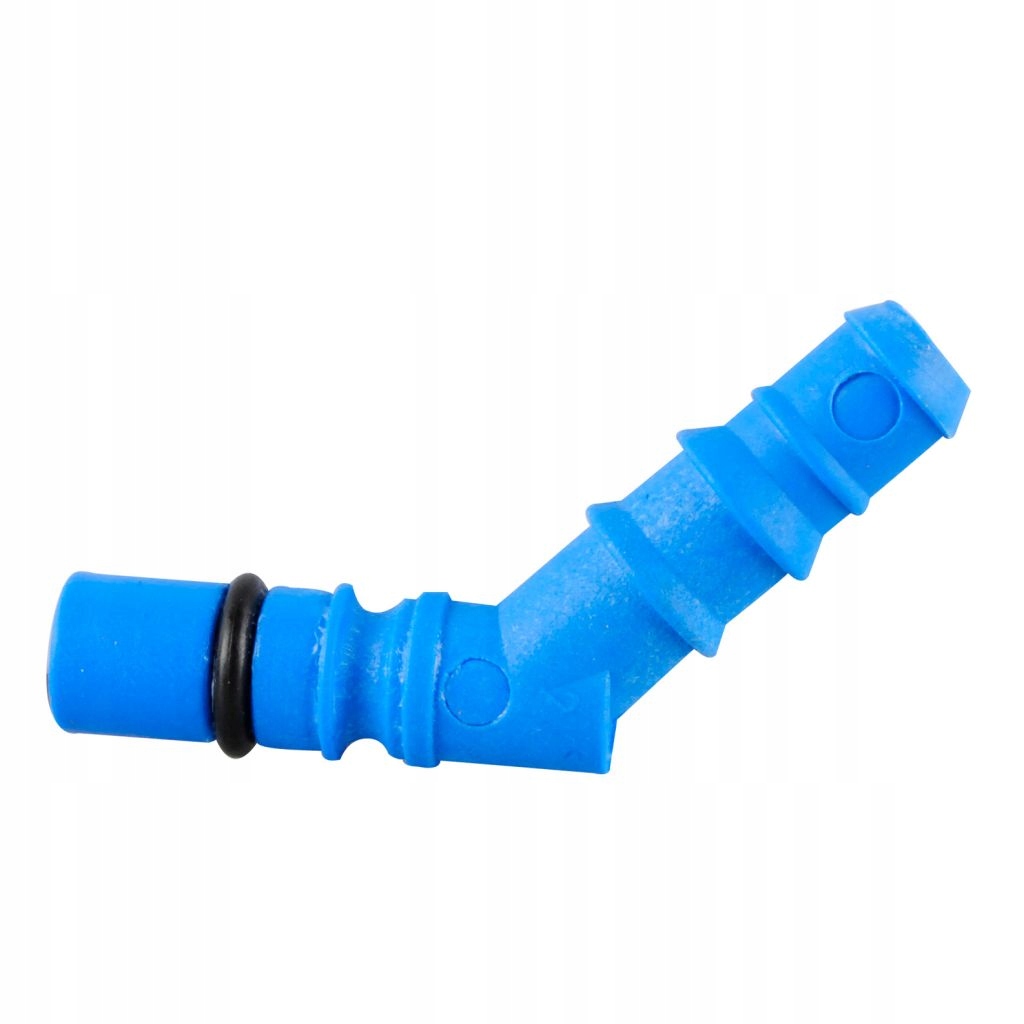 Króciec kranu wylewki końcówka 10/12mm Niebieski Reich